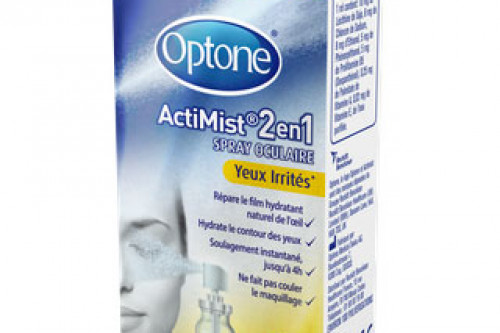 Yeux et paupières irrités : Spray Optone ActiMist® 2en1 Yeux Irrités